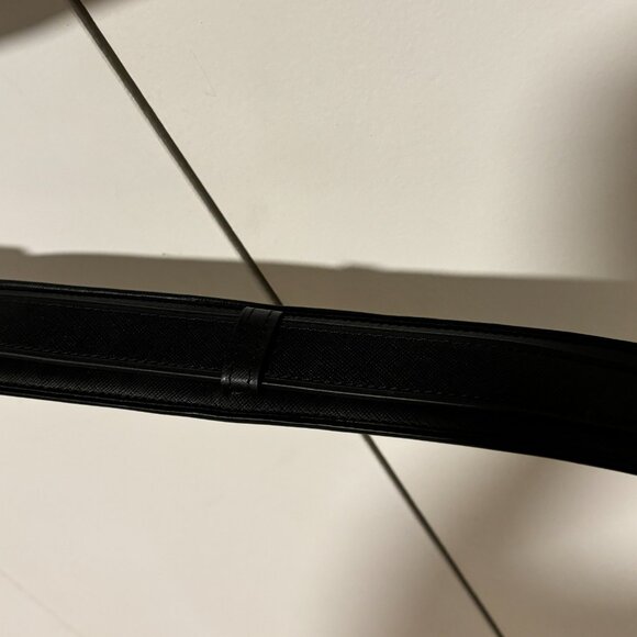 Tumi Astor Regis Black Slim Leather Briefcase Messenger Laptop Bag - 93211D - Picture 12 of 14